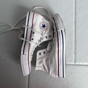 White high top converse